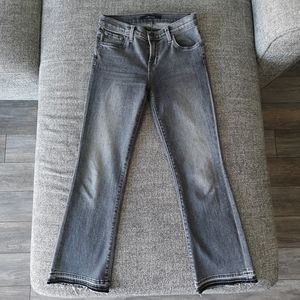J Brand Selena Mid Rise Bootcut Crop